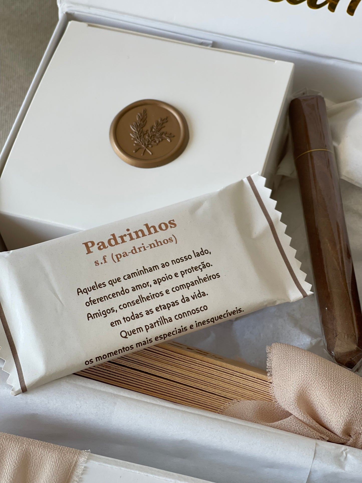 Caixa Convite para Padrinhos