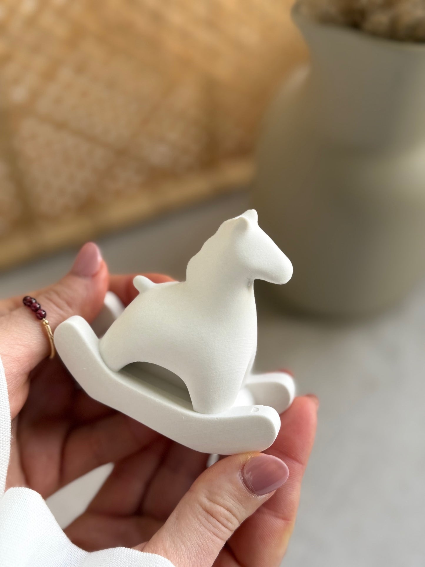 Gesso perfumado - Cavalinho com laço
