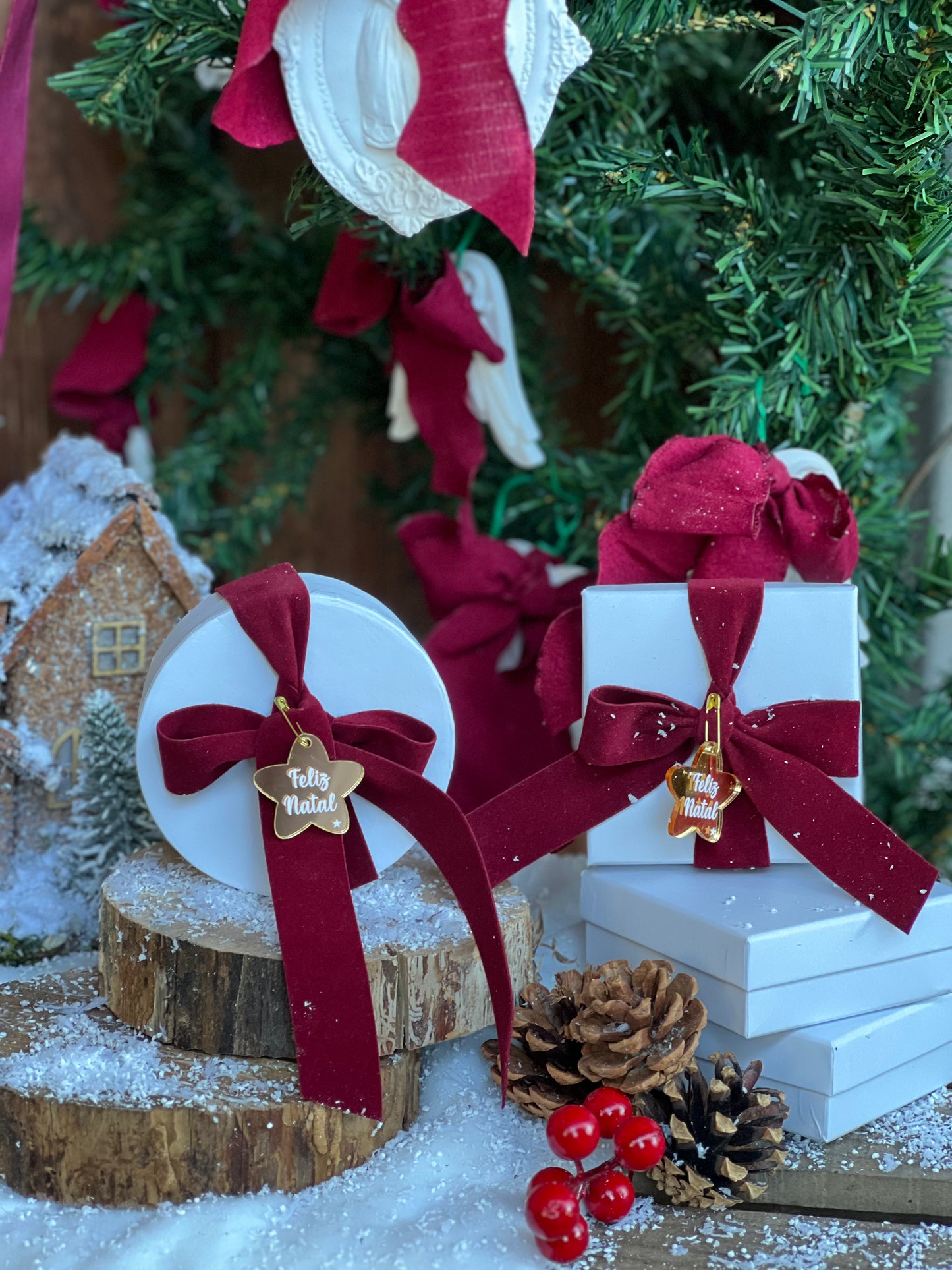 Vela Artesanal | Mini Pinheiro de Natal