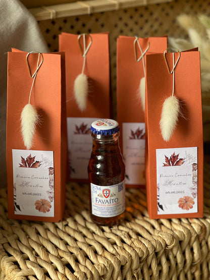 Bebidas em Miniatura Caixa de Cartão Terracota