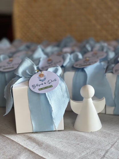 Gesso Perfumado - Anjo em Gesso Perfumado c/ caixa