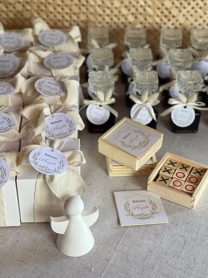 Gesso Perfumado - Anjo em Gesso Perfumado c/ caixa