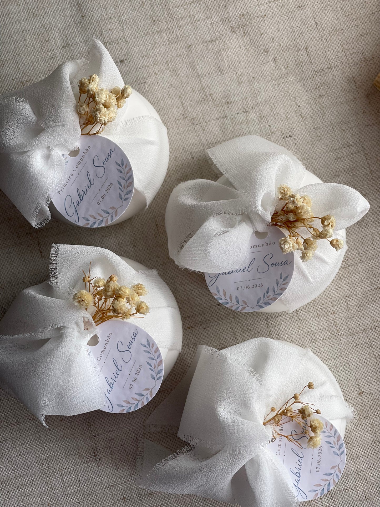 Gesso perfumado - Mini porta joias