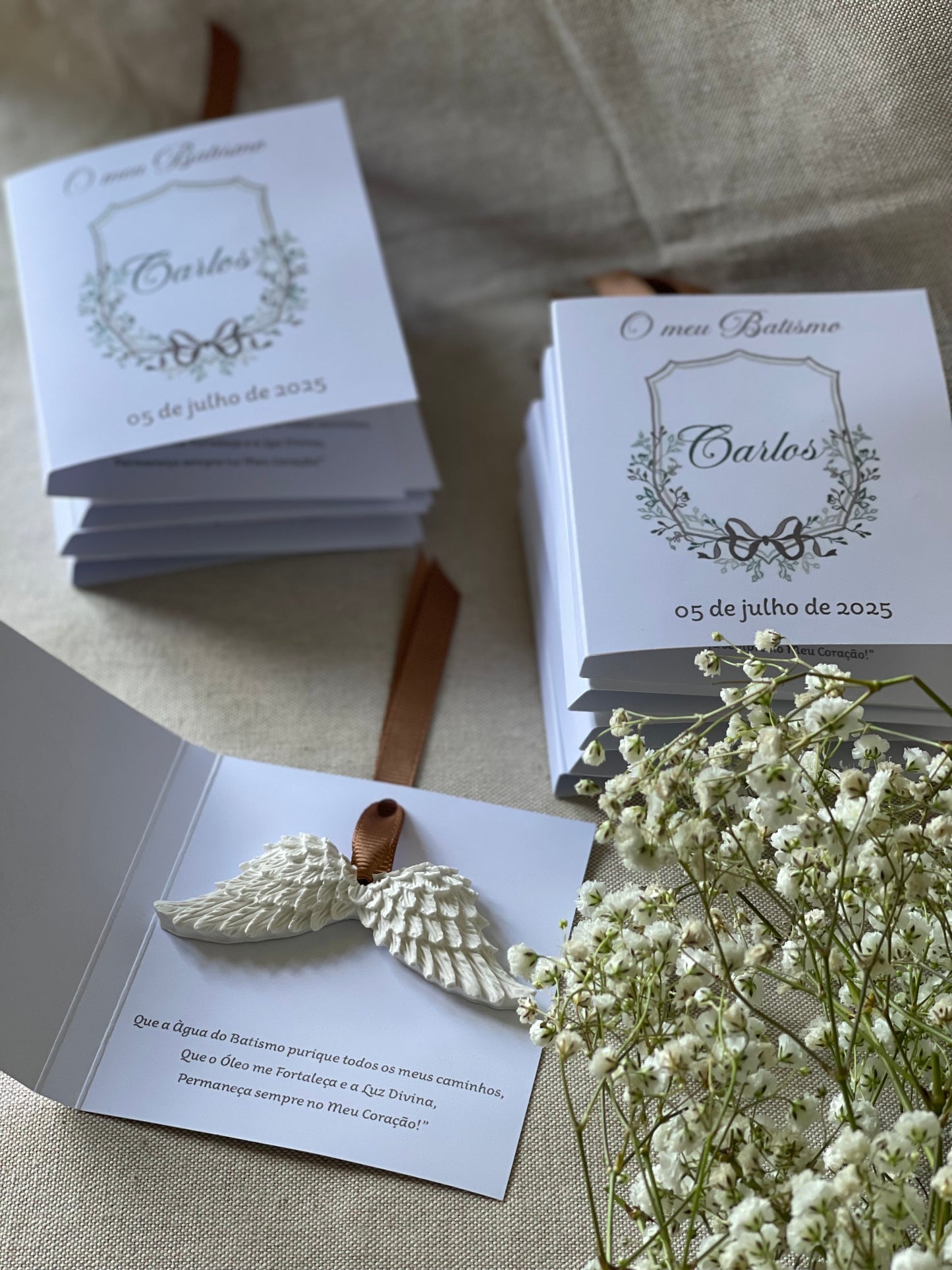 Gesso Perfumado - Asas em Gesso Perfumado