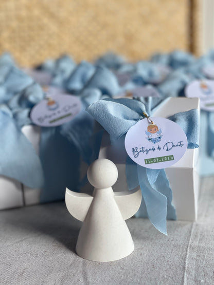Gesso Perfumado - Anjo em Gesso Perfumado c/ caixa