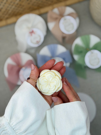 Vela Artesanal - Flor de Pérola