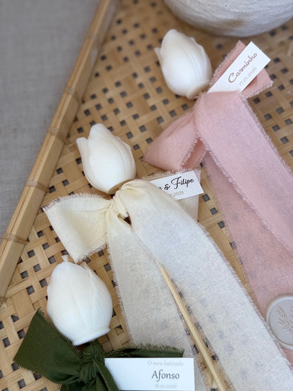 Vela Artesanal - Tulipa