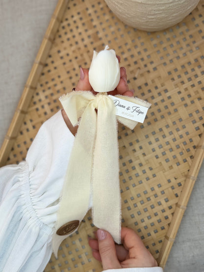 Vela Artesanal - Tulipa