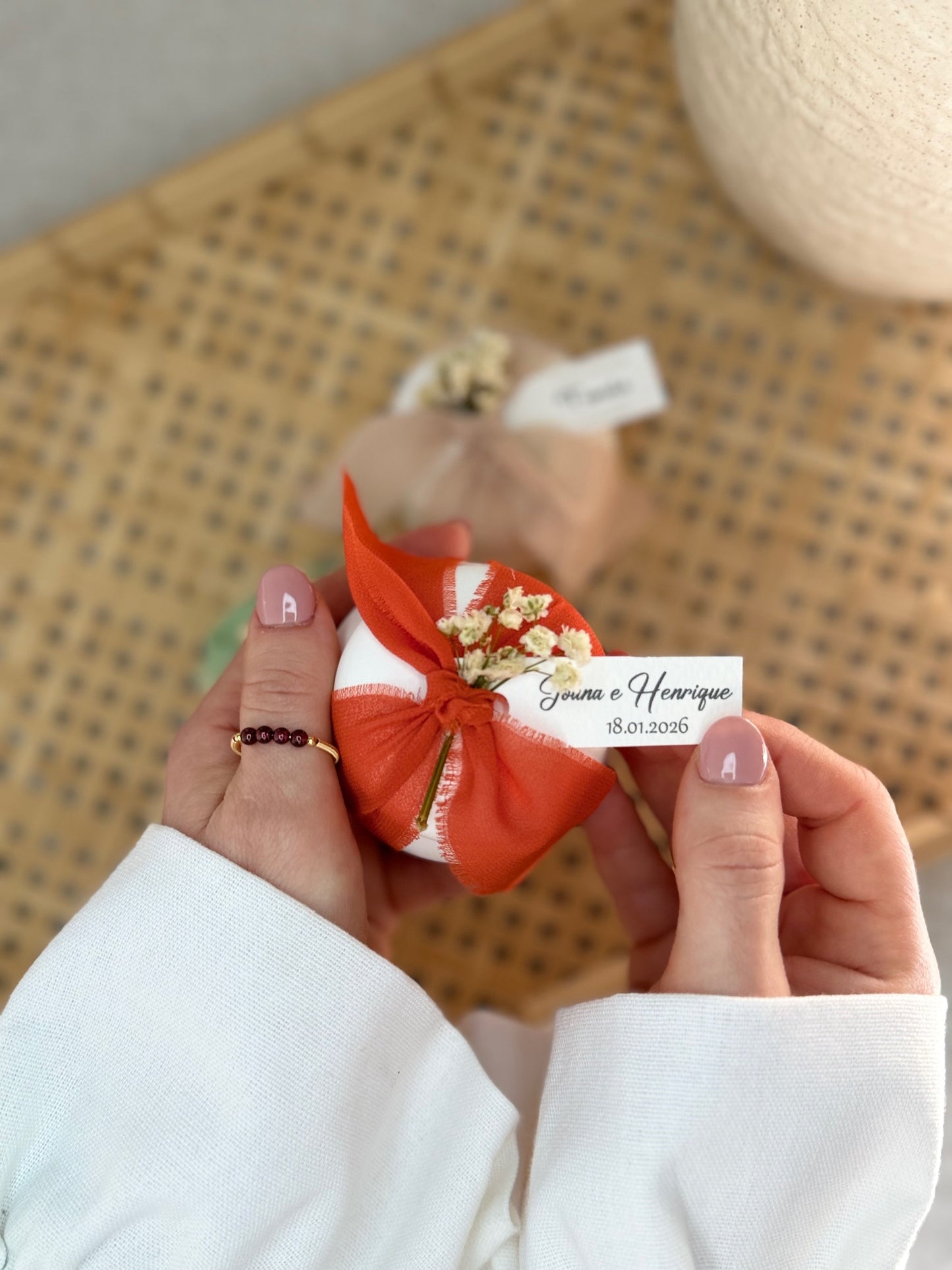 Gesso perfumado - Mini porta joias