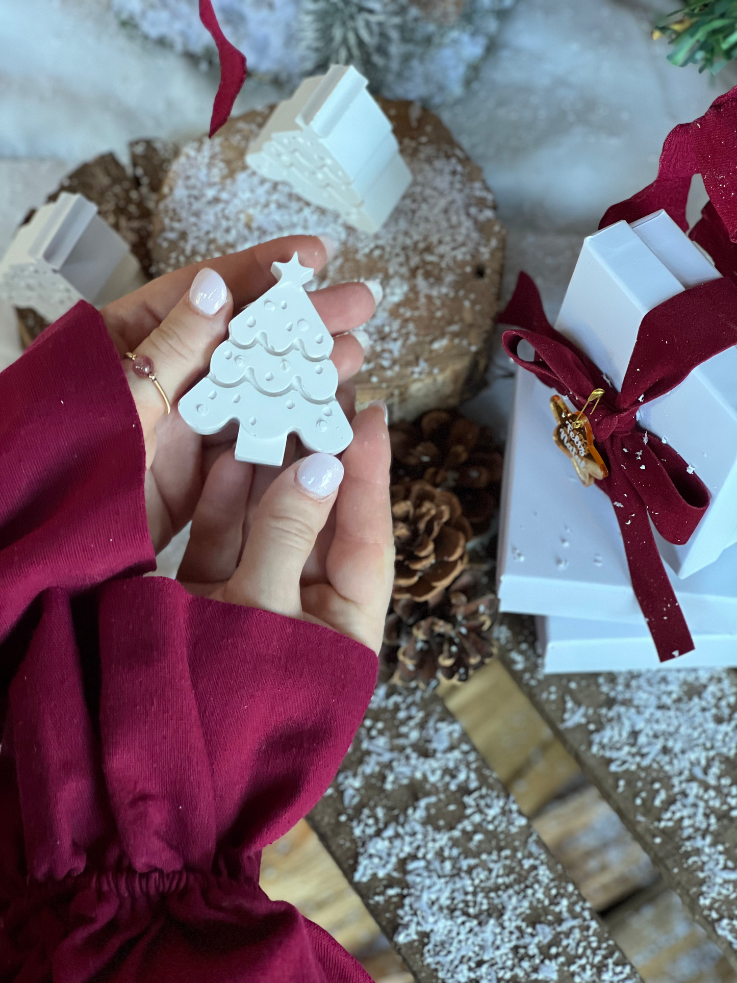 Gesso Perfumado | Mini Árvore de Natal