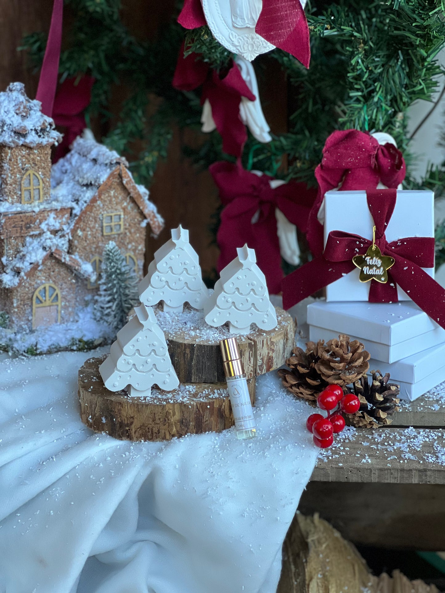 Gesso Perfumado | Mini Árvore de Natal