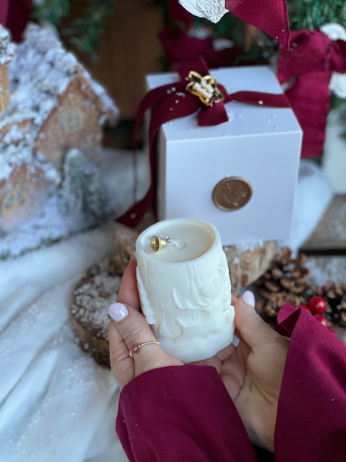 Velas Artesanais | Tronco de Natal