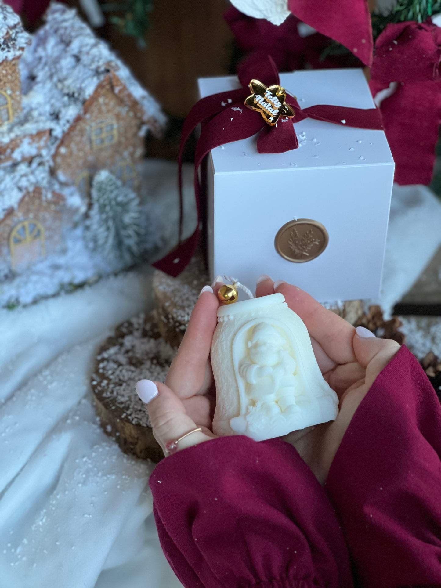 Vela Artesanal | Sino de Natal