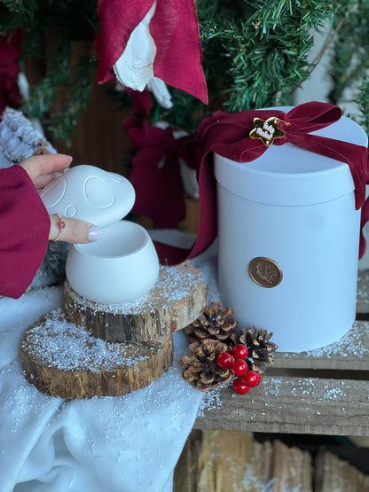 Cogumelo Encantado | Peça Decorativa em Gesso Perfumado com Caixa Branca