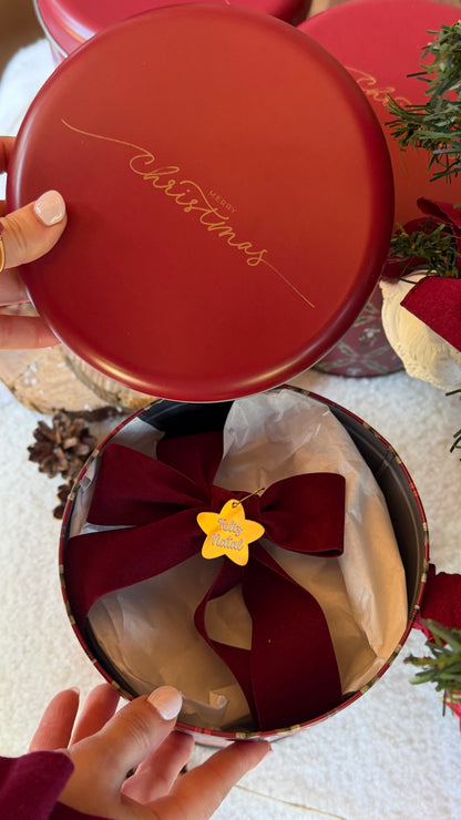O Guardião do Natal | Lata Natalícia com Soldadinho Decorativo em Gesso
