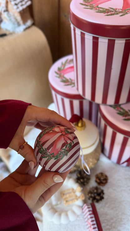 Memórias de Natal | Lata Natalícia com Peça Decorativa em Gesso Perfumado