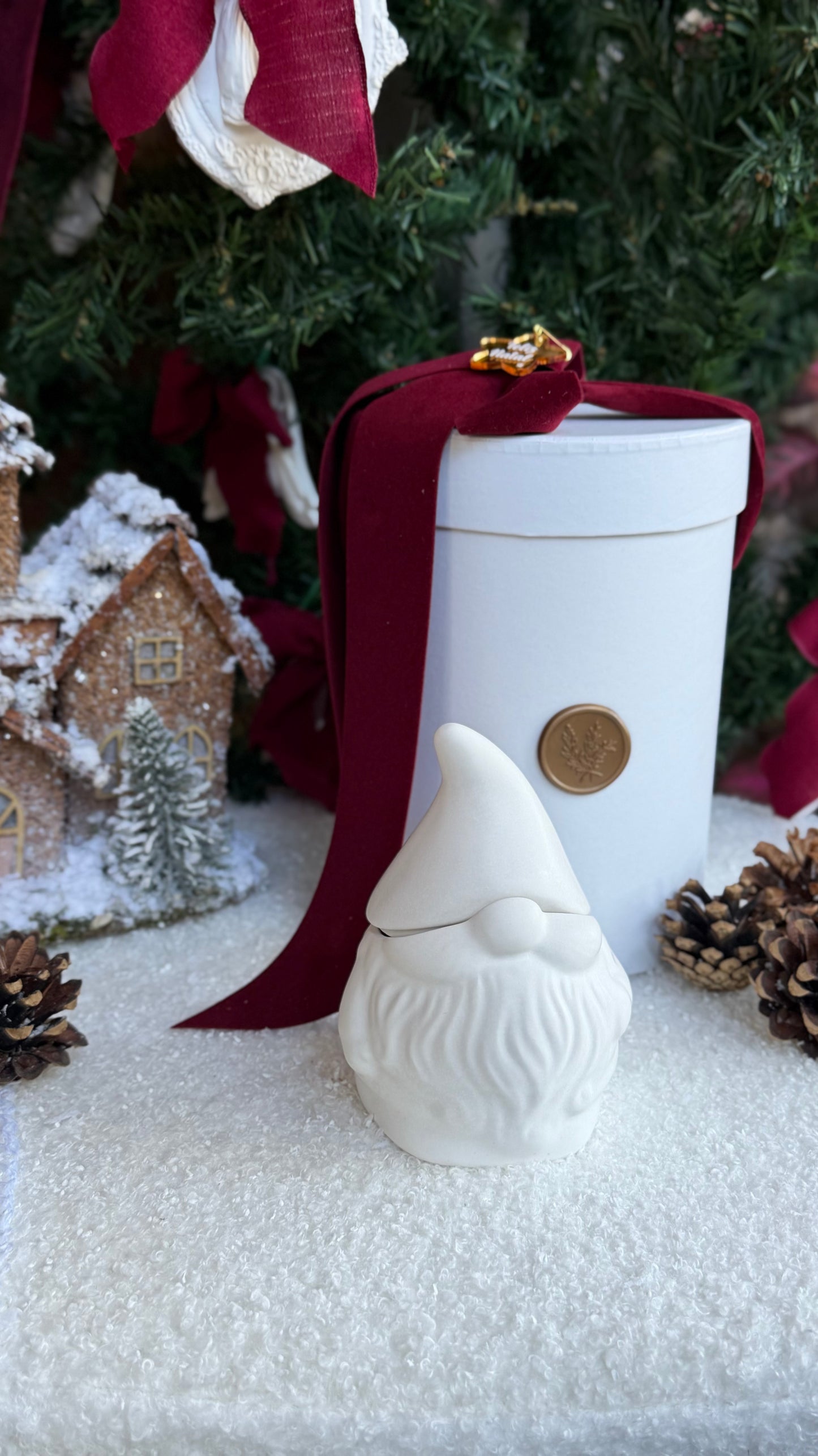 O Gnomo Encantado | Peça Decorativa em Gesso Perfumado com Caixa Branca