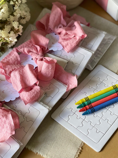 Para Crianças - Puzzle com Cores para Colorir