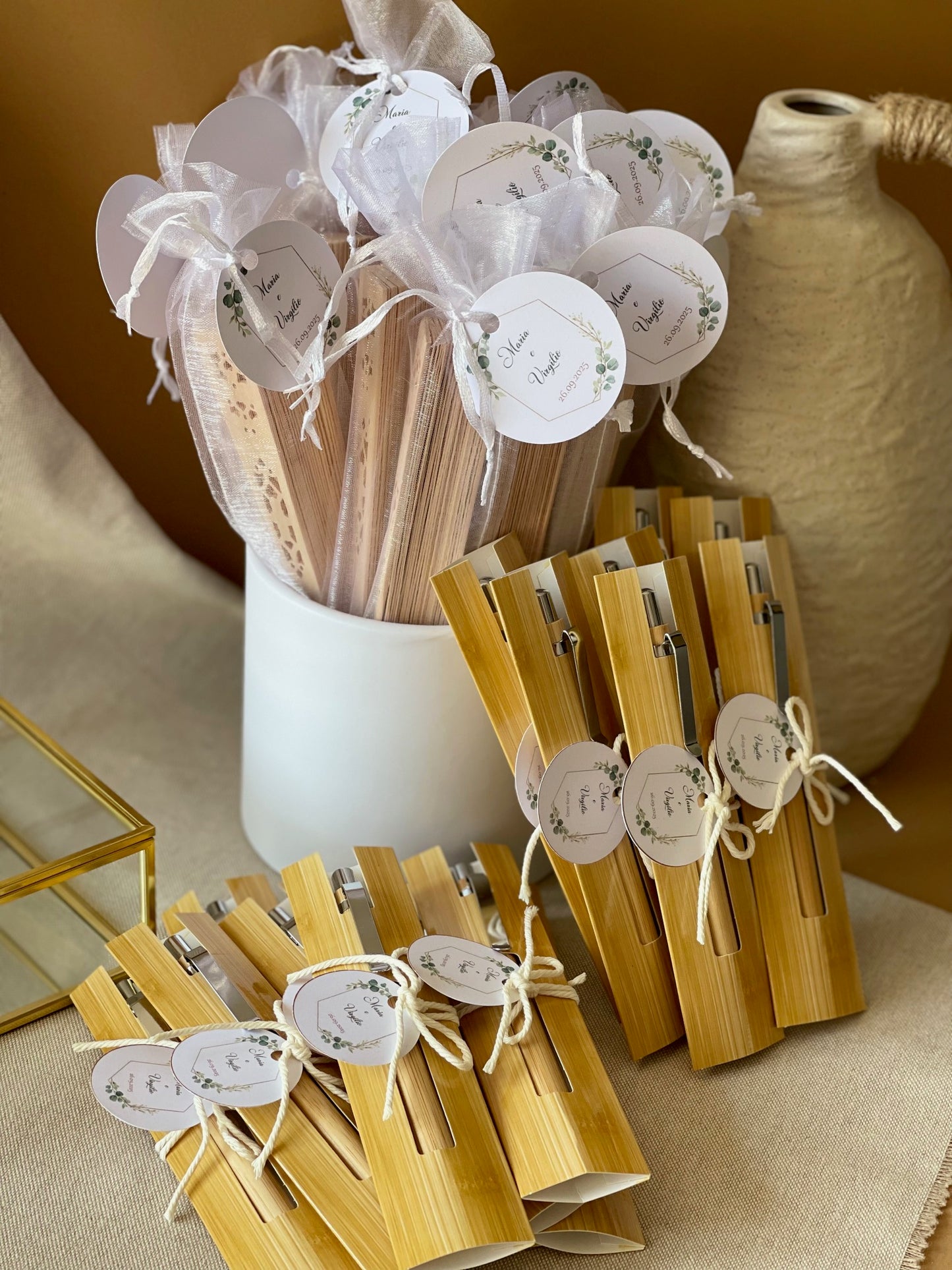 Caneta de Bambu com Manga